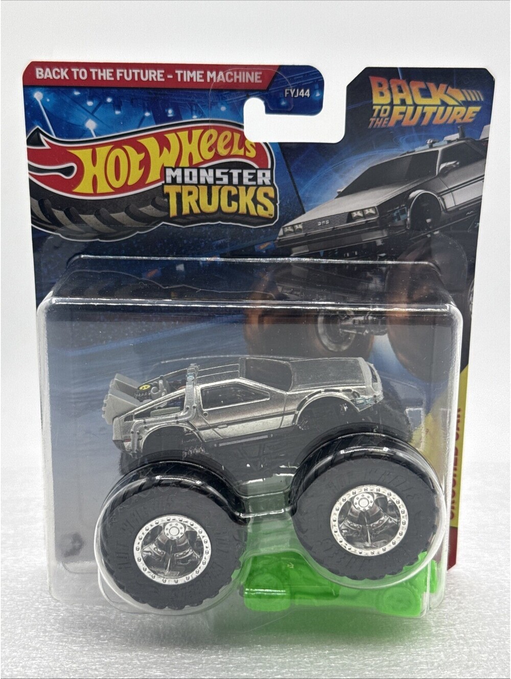 2024 Hot Wheels Back to the Future Time Machine MONSTER TRUCKS W/Crushed Car